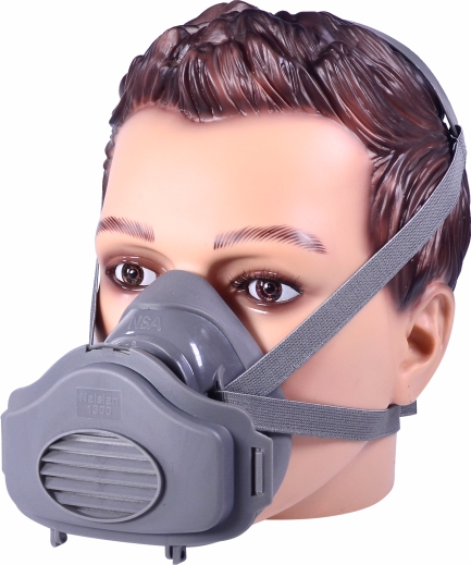 橡胶防尘防毒面具 型号：100（防尘）